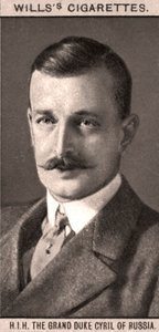 H.I.H Rusya Büyük Dükü Cyril, 1908. by WD and HO Wills