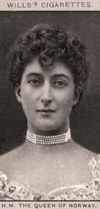 H.M. Norveç Kraliçesi, 1908. by WD and HO Wills