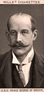 H.R.H. Yunanistan Prensi George, 1908. by WD and HO Wills