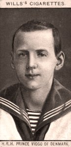 H.R.H. Danimarka Prensi Viggo, 1908. by WD and HO Wills