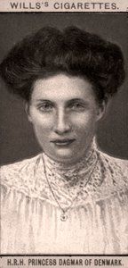 H.R.H. Danimarka Prensesi Dagmar, 1908. by WD and HO Wills