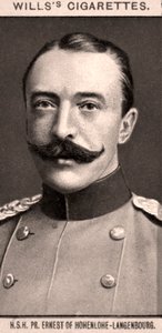 H.S.H, PR. Hohenlohe-Langenbourg