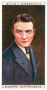 Richard Barthelmess 1895-1963, Amerikalı film yıldızı, 1928. by WD and HO Wills