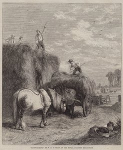 saman yığını by W.H. Hopkins