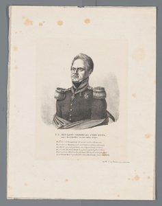 HE den Luit General J. van Geen, Mobil Ordu Başkomutanı (nesnedeki başlık) by W.J. van Oosterzee