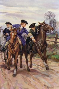 "Jones anında adamın elini tuttu" (renkli taş) by W.R.S. (after) Stott