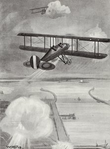 Filo Lideri Richard Davies ve Uçuş Teğmen Richard Peirse, 23 Ocak 1915