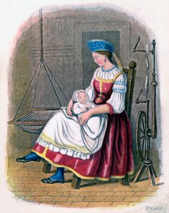 Bebekli Rus Kadın, 1809.