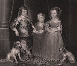 Charles, James ve Henrietta, İngiltere Charles I