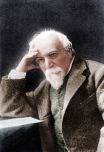 Robert Browning, İngiliz şair ve oyun yazarı, 19. yüzyılın sonlarında. by W H Grove