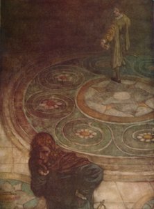 Viola: Yine Barbar Bir Çekişme! Whoeer I Woo, Ben Onun Karısı Olurdum., 1923 by William Heath Robinson