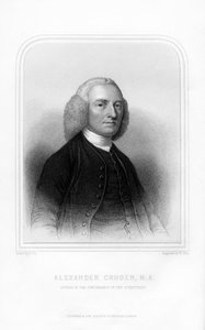 Alexander Cruden, İncil