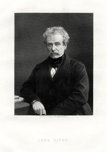 Colin Campbell, 1 Baron Clyde, İskoç askeri, 19. yüzyıl by W. Holl