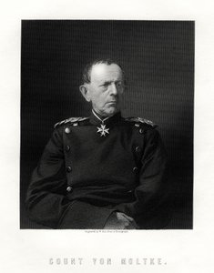 Kont von Moltke, 1800-1891, ünlü Alman Mareşal, 19. yüzyıl