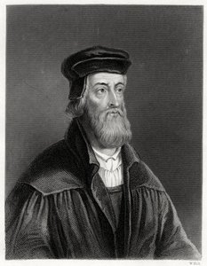 John Wycliffe, İngiliz ilahiyatçı, 19. yüzyıl by W. Holl