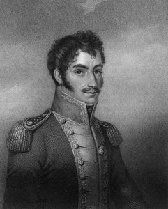 Simon Bolivar, 19. yüzyıl Güney Amerika devrimcisi, 1836. by W. Holl