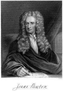 Sir Isaac Newton, İngiliz matematikçi, astronom ve fizikçi, 19. yüzyıl.