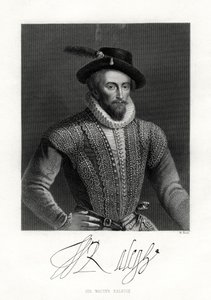 Sir Walter Raleigh, 19. yüzyıl by W. Holl