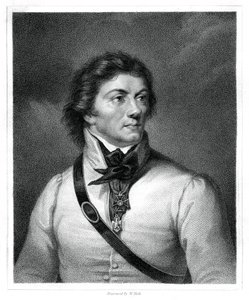 Tadeusz Kosciuszko, Polonya ve Litvanya ulusal kahramanı, general ve lider, 1833 by W. Holl
