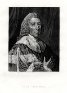 William Pitt, 1. Chatham Kontu, İngiliz Whig devlet adamı, 19. yüzyıl. by W. Holl