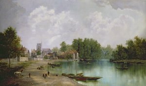 Twickenham'ın görünümü by W. Howard