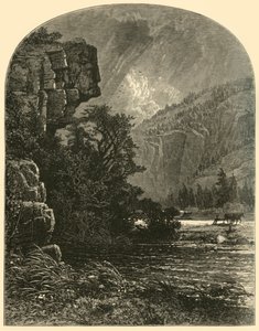 "Profil Kayası", 1874. by W. J. Linton