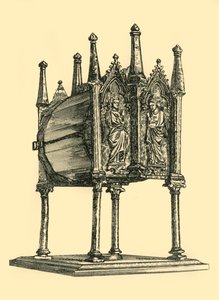 Reliquary, 14. yüzyıl, 1881.