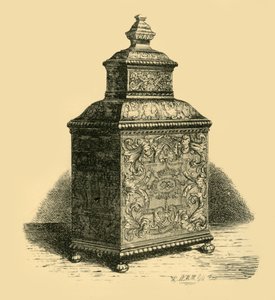 Gümüş çay arabası, 1716, 1881.