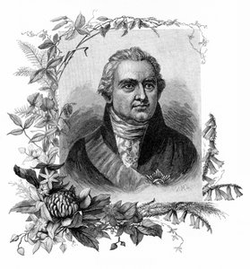 Sir Joseph Banks, İngiliz doğa bilimci ve botanikçi, 1886.