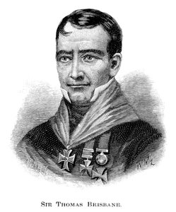 Sir Thomas Brisbane, İngiliz askeri, sömürge valisi ve astronom, 1886.