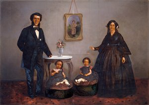 Aile Portresi, ca. 1855 by W. Penny