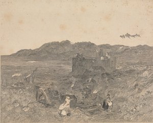 Harlech Kalesi, Kuzey Galler by W. R. Smith