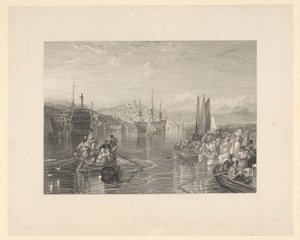 Saltaş, Cornwall by W. R. Smith