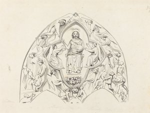 Son Yargı, Lincoln Katedrali by W. Walton after John Flaxman
