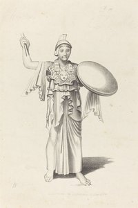 Minerva, Bir Bronzdan Daedalus by W. Walton after John Flaxman