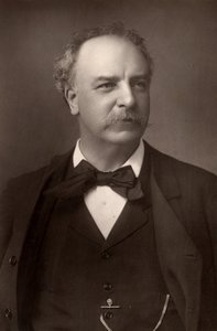 ""Charles Santley (1834-1922) İngiliz bariton (woodburytype). by W. and D. (after) Downey