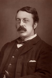 Charles Villiers Stanford (1852-1924) İrlandalı besteci ve müzik eğitimcisi, Dublin'de doğdu. (woodbury tipi)