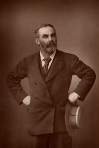 ""John Burns (1858-1943) İngiliz İşçi (sosyalist) politikacı. (woodbury tipi) by W. and D. (after) Downey