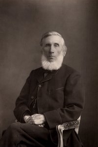 John Tyndall (1820-1893) İrlanda doğumlu İngiliz fizikçi. (woodbury tipi) by W. and D. (after) Downey