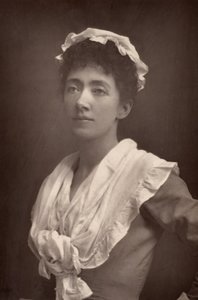 Marion Terry (1852-1930) İngiliz aktris ve Ellen Terry ile Fred Terry'nin (woodburytype) kız kardeşi by W. and D. (after) Downey