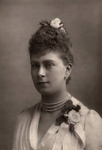 Teck Prensesi Mary (Mayıs) (1867-1953) by W. and D. (after) Downey