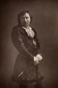 Herbert Beerbohm Tree (1853-1917) İngiliz aktör-yönetici (woodburytype)