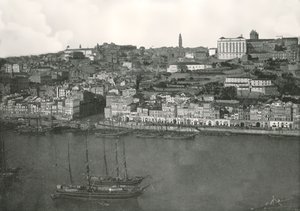 Oporto şehrinin panoraması, Portekiz, 1895. by W and S Ltd