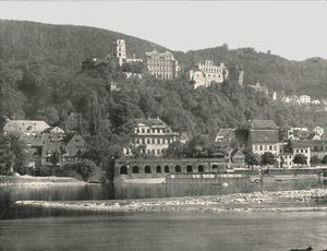 Kale, Heidelberg, Almanya, 1895. by W and S Ltd