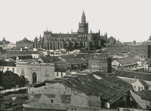 Katedral, Sevilla, İspanya, 1895. by W and S Ltd