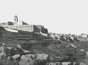 Doğuş Kilisesi, Bethlehem, Filistin, 1895. by W and S Ltd