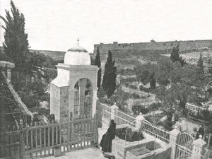 Gethsemane Bahçesi, Kudüs, Filistin, 1895. by W and S Ltd