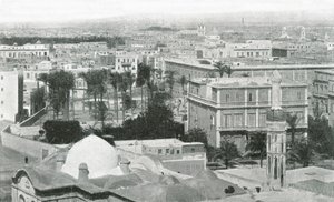İskenderiye şehrinin görünümü, Mısır, 1895. by W and S Ltd