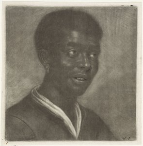 Siyah bir adamın başı, c.1660-70 by Wallerant Vaillant