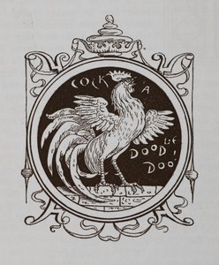 Bir horoz ötüşü. by Walter Crane
